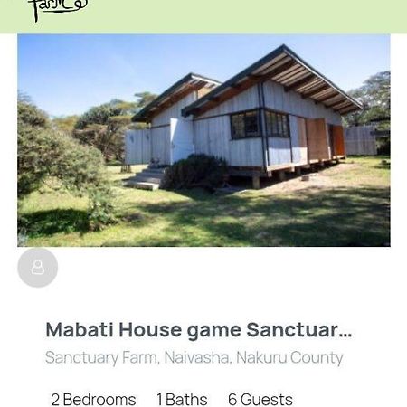 Vila Sanctuary Farm Naivasha Exteriér fotografie